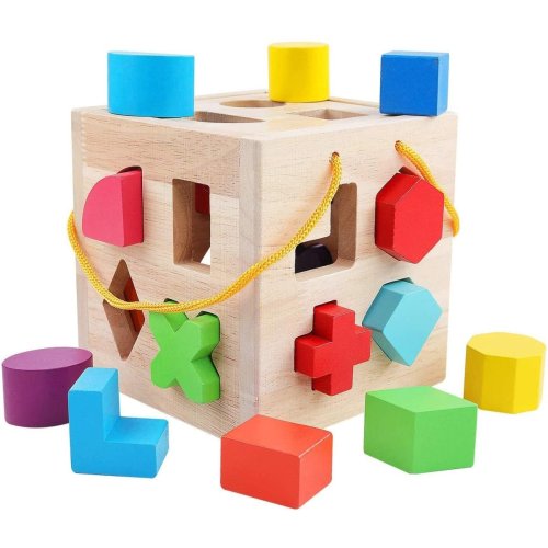 Montessori Shape Sorting Cube