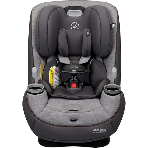 Maxi-Cosi Pria Max All-in-One Convertible Car Seat, Rear Facing Car Seat (4-40 lbs), Forward Facing Car Seat (22-65 lbs), High Back Booster Seat (40-100 lbs), Pure COSI, Urban Wonder