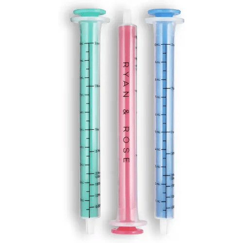 Ryan & Rose Cutie Dose - Baby Medicine Dispenser Syringe For Children Medicine Syringes For Children Medication Dispenser Baby Medicine Syringe Baby Medicine Dropper Baby Syringe - 3 Pack (Lollipop)