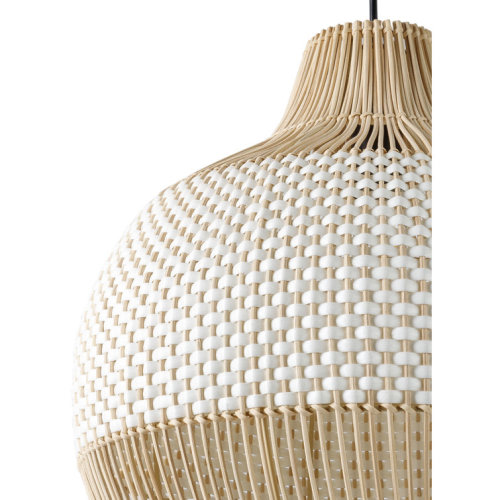 Caden 1 - Light Natural Bowl Pendant