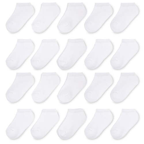 Wonder Nation Infant and Toddler Low- Cut Socks, 20-Pack, Sizes 0M-5T