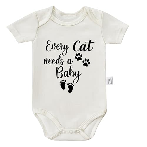 Every Cat Needs A Baby Bodysuit, Funny Newborn Boys Outfits, Coming Home Outfit Girls 0-24 Infant Clothing