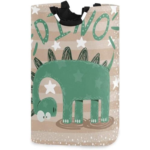 senya Cute Dinosaur Large Storage Basket Collapsible Organizer Bin Laundry Hamper for Nursery Clothes Toys