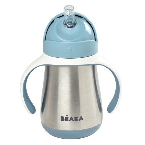 BEABA Stainless Steel Straw Sippy Cup
