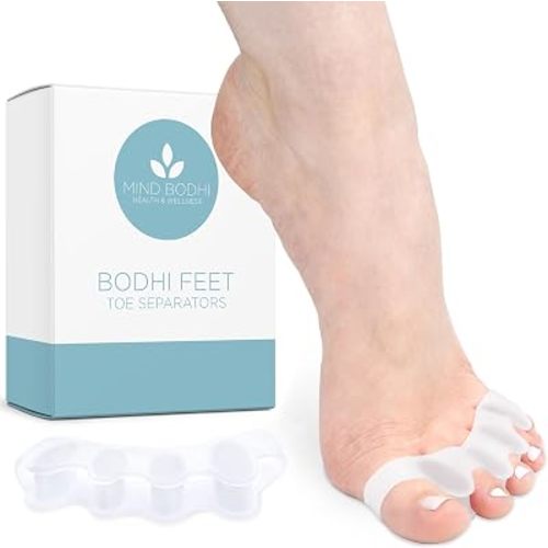 Mind Bodhi Toe Separators/Toe Spacers - For Men and Women - Regular Size – White