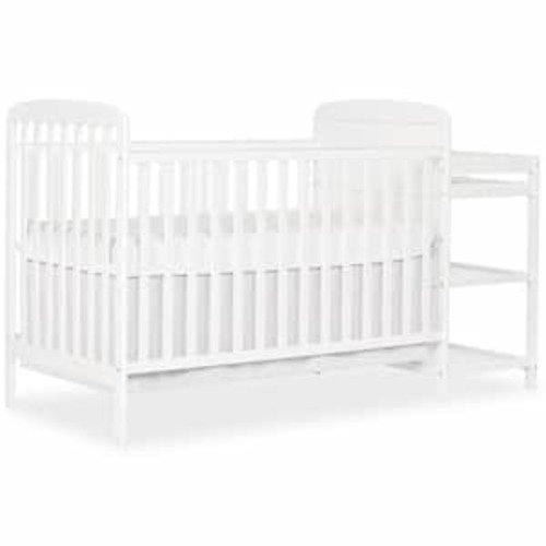 Anna White 4-in-1 Crib and Changing Table Combo
