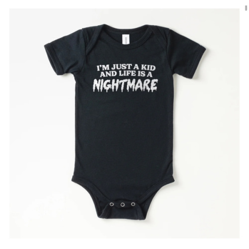 Just A Kid Baby Onesie | All The Small Tees