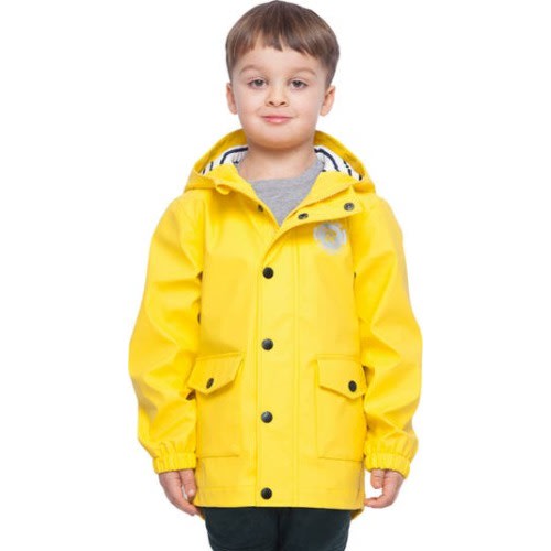 Kids' Waterproof Rain Coat Rubberized Jacket, Small