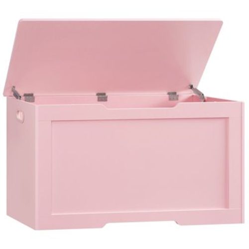 USIKEY 39.4” Storage Chest, Toy Box with 2 Safety Hinges, Storage Bench with Storage, Toy Chest for Bedroom