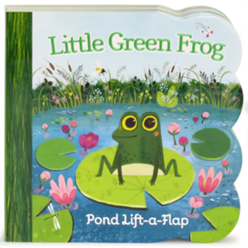 Little Green Frog Lift a Flap book by Ginger Swift