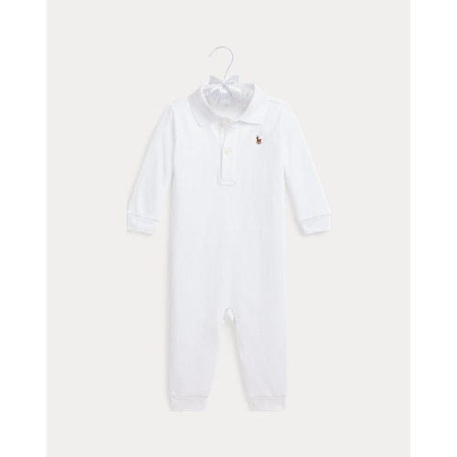 Soft Cotton Polo Coverall | Ralph Lauren