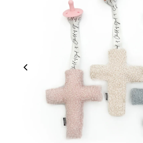 Pacifier Lovey Cross – OUR HOUSE ABOVE