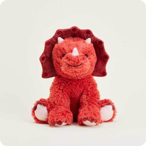 Red Triceratops Warmies