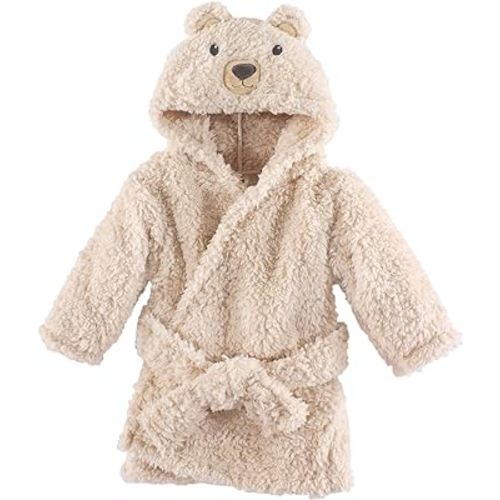 ** Cozy Bear ** I Hudson Baby Unisex Baby Plush Animal Face Bathrobe