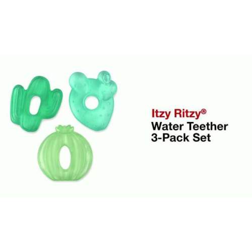 Itzy Ritzy Cutie Coolers 3pk Teether Set, Color: Cactus