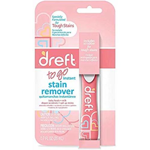 Dreft Baby Laundry Instant Stain Remover Pen, 0.7 Fluid Ounce (Pack of 1 Travel To-Go Pens)