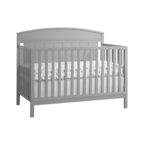 Oxford Baby Baldwin 4-in-1 Convertible Crib, Color: Dove Gray