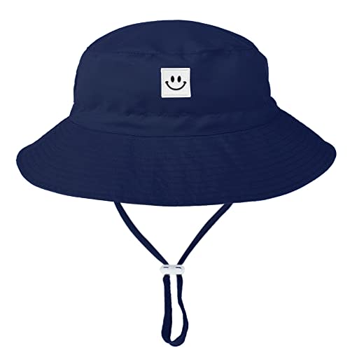 Baby Smile Face Sun Hat Kids Toddler Infant Summer Wide Brim Beach Hat Sun Protection Hiking Hat Fishing Hat