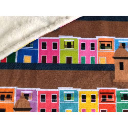 Old San Juan Puerto Rico Baby Blanket