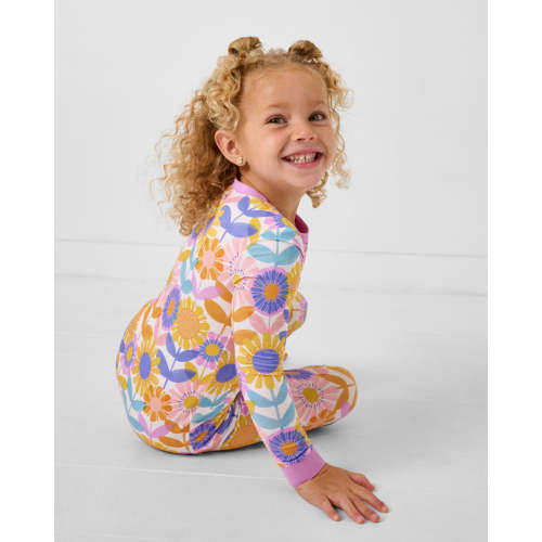 Petal Power Two-Piece Pajama Set | Little Sleepies