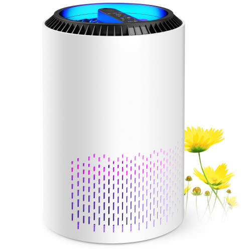 ALROCKET HEPA Air Purifier with Light Extra Large Room (350 Sq. Ft), White - Shop Black Friday Deals for 2024!