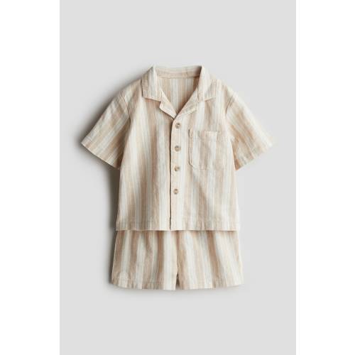 2-PIECE LINEN-BLEND SET