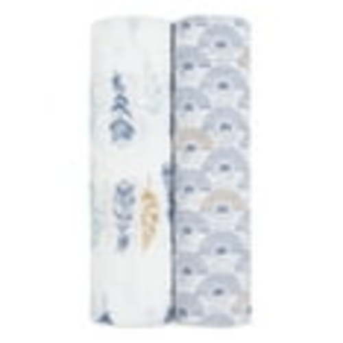 aden + anais, classic swaddles, sunrise 2-pack