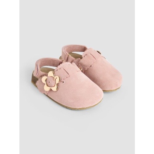 JoJo Maman Bébé Dusky Pink Slip-On Clogs