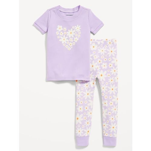 Unisex Printed Snug-Fit Pajama Set for Toddler & Baby