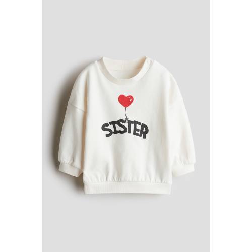 SWEATSHIRT WITH PRINTED MOTIF