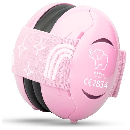 Schallwerk ® Mini+ Baby Ear Muffs – Noise Protection for Babies, Infants, Toddlers – CE & ANSI Certified Headphones