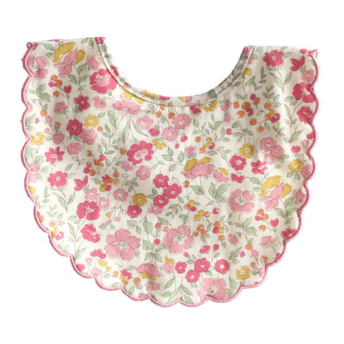 scallop Bib Rose Garden