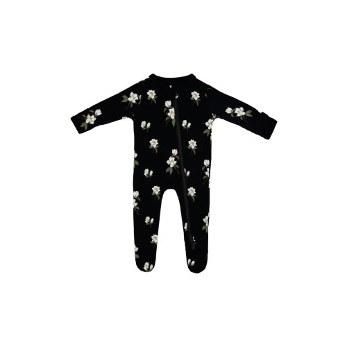 Print Zip-Up Footie