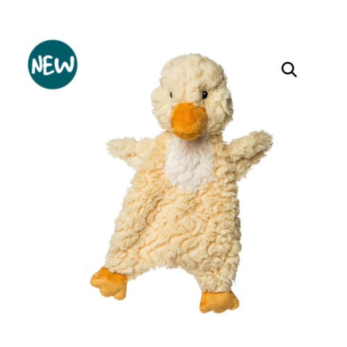 Putty Nursery Yellow Duck Lovey - 11" - Mary Meyer Stuffed Toys