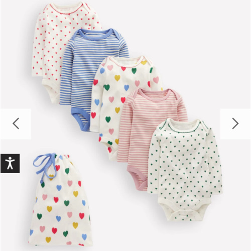 5-pack Bodies-Multi Hearts | Boden USA
