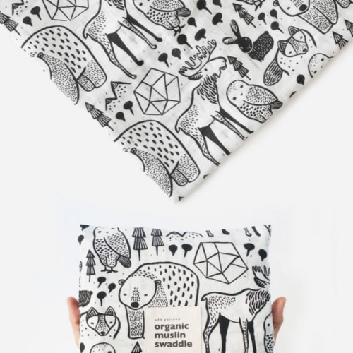Organic Nordic Muslin Swaddle