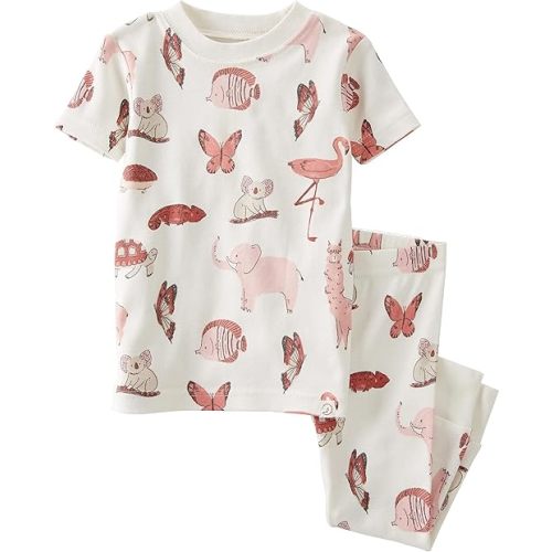little planet by carter's Baby and Toddler 2-Piece Pajamas Made with Organic Cotton