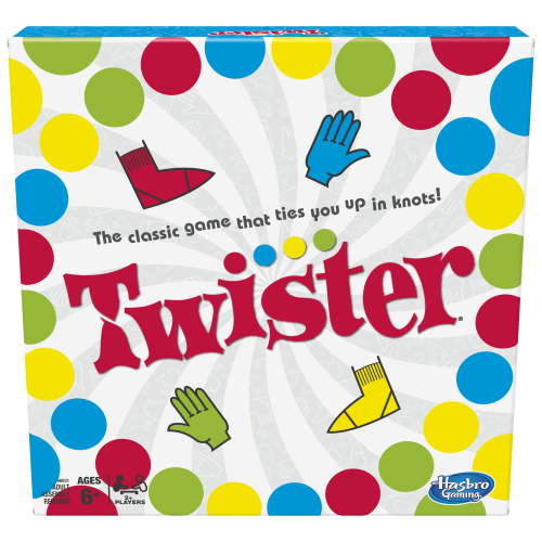 Free Shipping! Twister Indoor Party Game for Kids and Family Includes Spinner's Choice and Air Moves