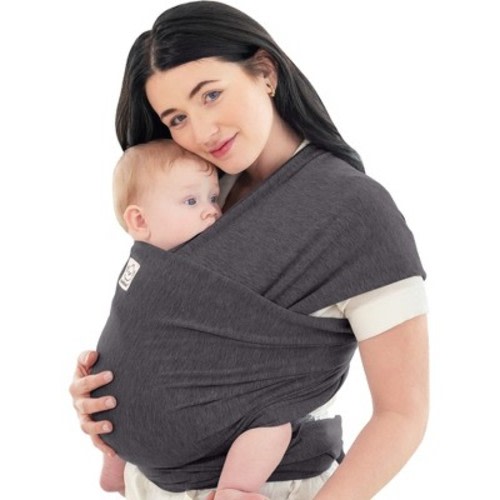 KeaBabies Original Baby Wraps Carrier, Baby Sling Carrier, Stretchy Infant Carrier for Newborn, Toddler, Color: Mystic gray