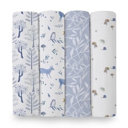 aden + anais muslin swaddle blankets - 4pk, Color: Outdoors