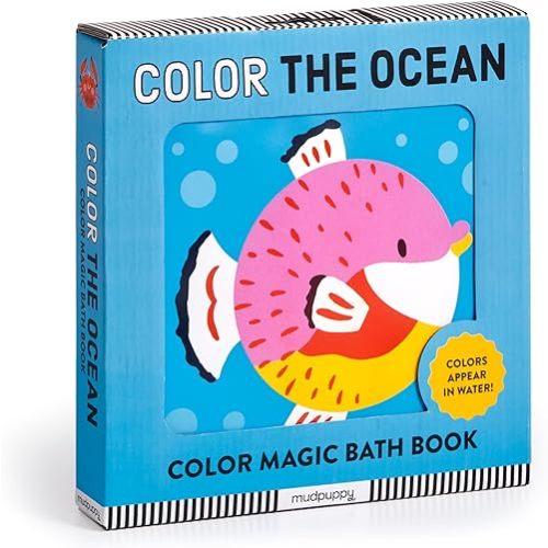 Color the Ocean Color Magic Bath Book Novelty Book – August 18, 2020