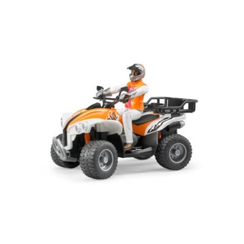 Bruder 63000 Bworld Quad w/ Driver and Accessories 10.7.7