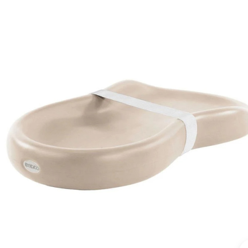 Keekaroo Peanut Changer Baby Vanilla– The Original Made in USA Easy-to-Clean Changing pad and The only Shell Over Foam, Fully Water Repellant