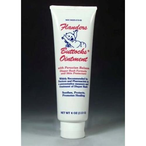 Flanders Diaper Rash Treatment Ointment, Scented, Zinc Oxide, 4 oz., #54323021502