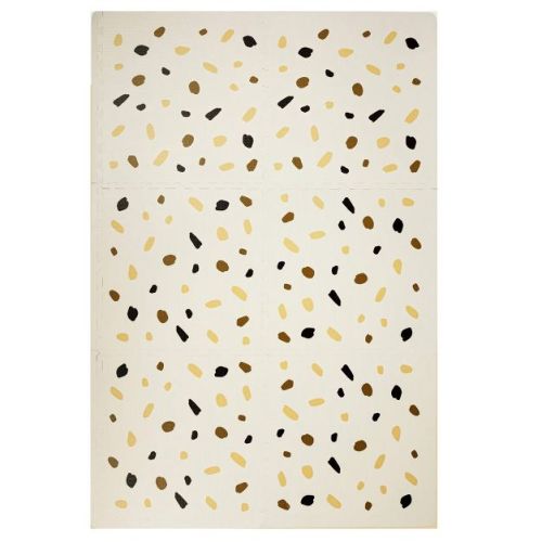 Hakuna Matte: Stylish Baby Play Mat: Confetti & White Design - 72x48'
