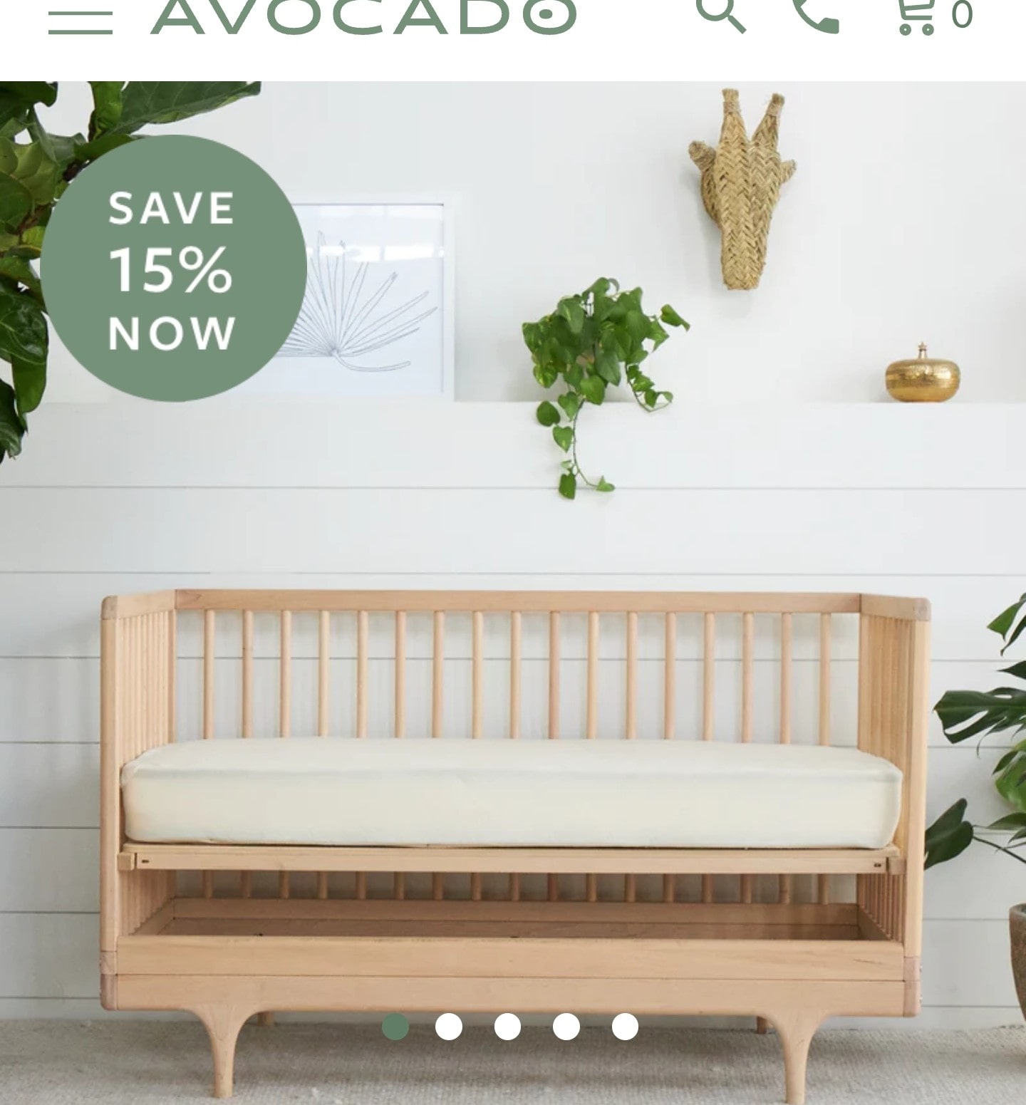 Organic Crib Waterproof Protector