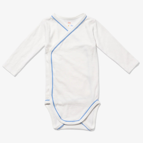 Crossbody One-Piece – Soft Organic Cotton Baby One-Piece | Oso & Me