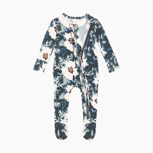 Posh Peanut Footie Zippered One Piece - Payton, 0-3 Months