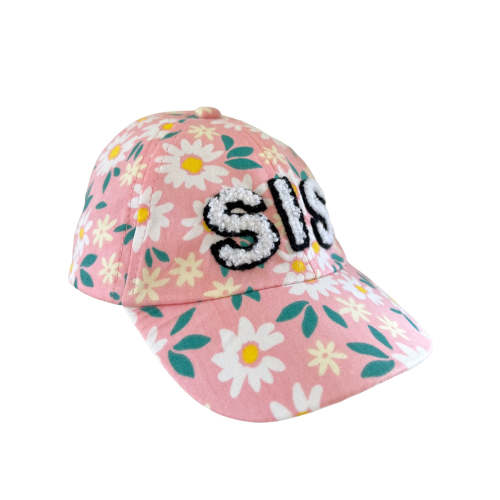 SIS Kids Baseball Hat, Daisy Floral
