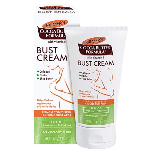 Palmer's Cocoa Butter Formula Bust Cream for Pregnancy Skin Care with Vitamin E, 4.4 oz. (Pack of 3)